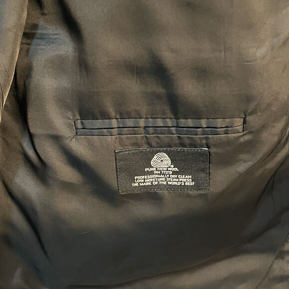 Pavone Men's Pure Cashmere Overcoat Soft Jacket/Blazer Coat 44L Made In Canada - Picture 7 of 10